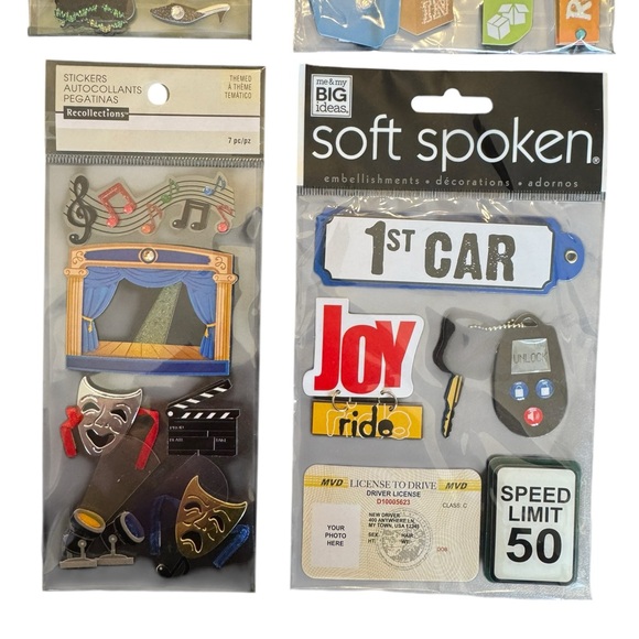 Important Milestones Scrapbooking Sticker Set - Picture 10 of 12